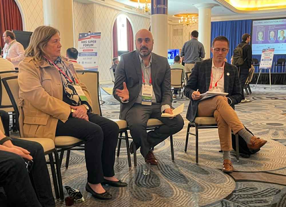 Tracy McCormick, Frank Cavali, Chris Ercoli at EMC26